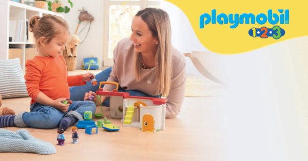 Тайната съставка на играчките Плеймобил 1.2.3 за изграждане уменията на детето от 1 до 3г.
