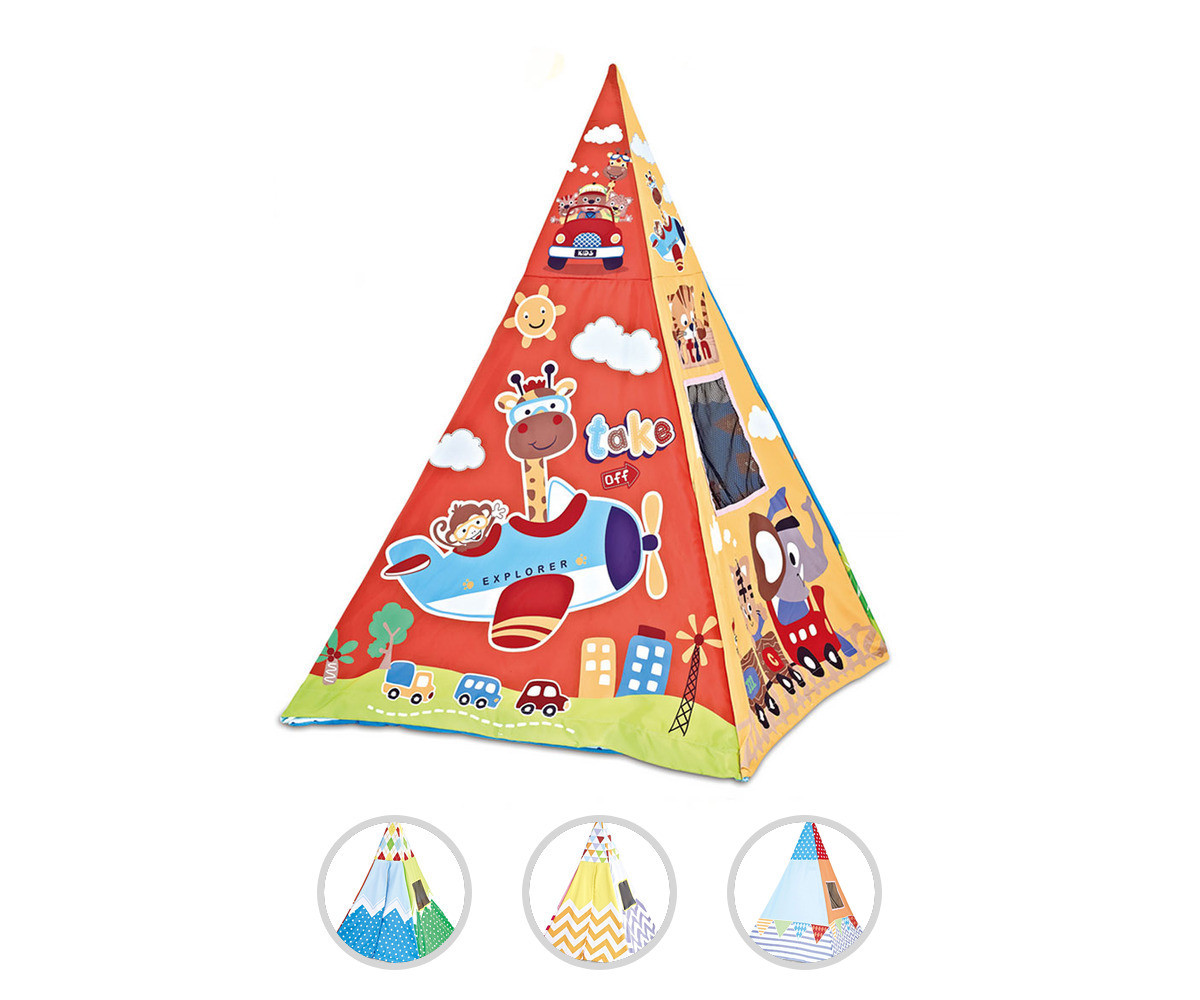 Постелка за бебета и деца, активна гимнастика/палатка Chipolino Toys, асортимент PGRCA02104JO