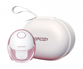 Електрическа помпа свободни ръце за изцеждане на мляко Momcozy M6 Hands-free, червена 0602835182472