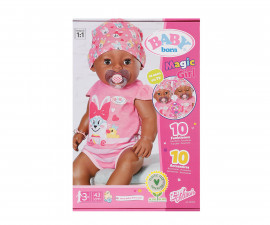 Zapf Creation 819210 - BABY Born® Interactive Doll, Ethnic