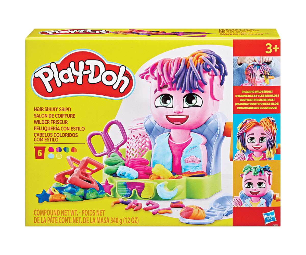 Детска играчка за моделиране Hasbro F8807 Play Doh - Игрален комплект: Фризьорски салон