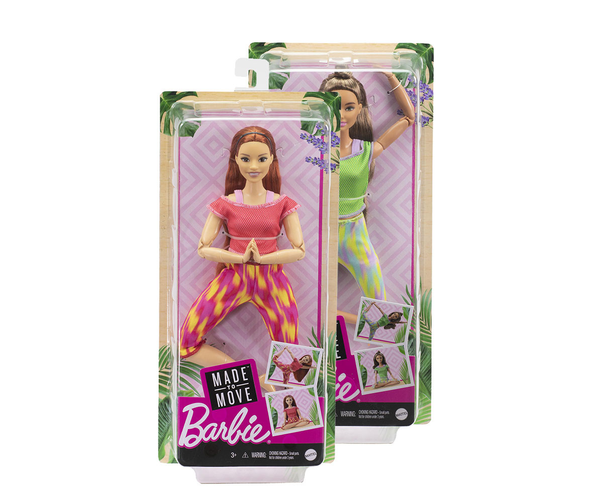Кукла Barbie - Гъвкава Кукла Barbie, асортимент DHL81