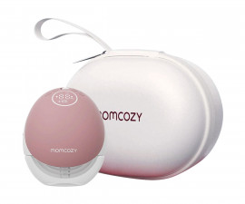 Електрическа помпа свободни ръце за изцеждане на мляко Momcozy M9 Hands-free, червена 0762765367308