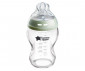 Стъклено шише с биберон без протичане 0м+ Tommee Tippee Natural Start, 250мл thumb 2