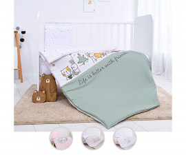 Бебешки спален комплект Lorelli Ранфорс, 3 части, асортимент 2080001