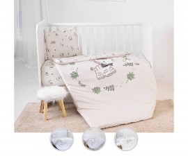 Спален комплект за бебета и деца Lorelli Cosy Ранфорс, 5 части, асортимент 1042006