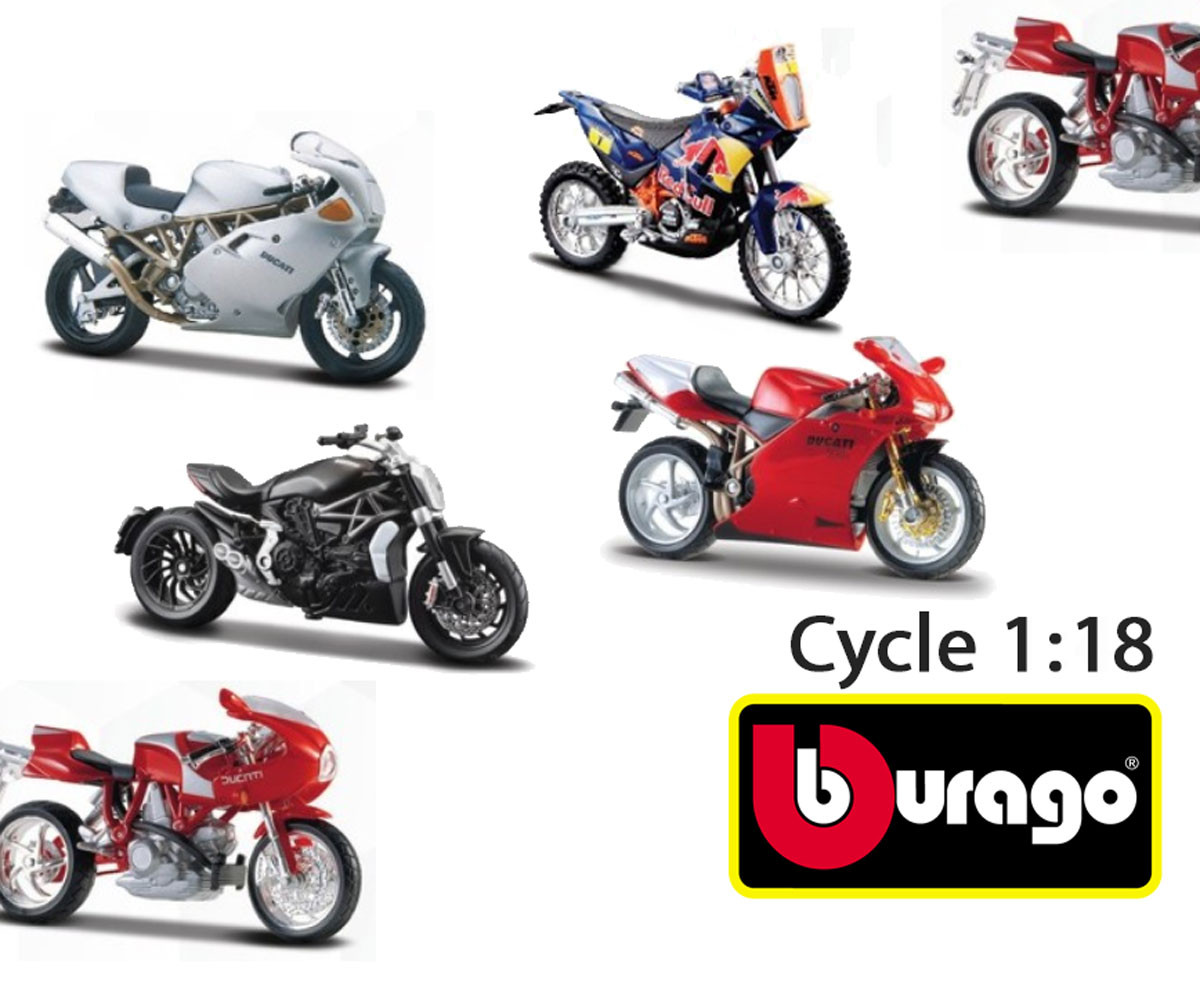 Колекционерски модели Bburago Cycle 1:18 18-51030