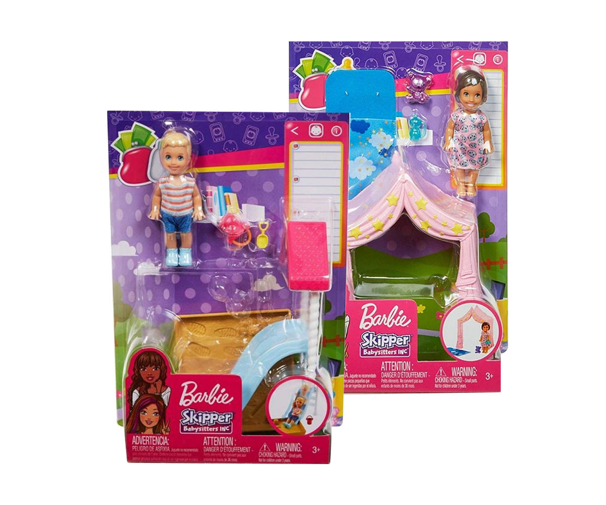 Модна кукла Барби - Детегледачка с аксесоари, асортимент