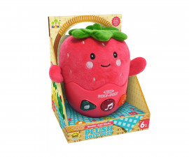 China Children International SL88083 - Soothe and Music Plush Roly-Poly Strawberry