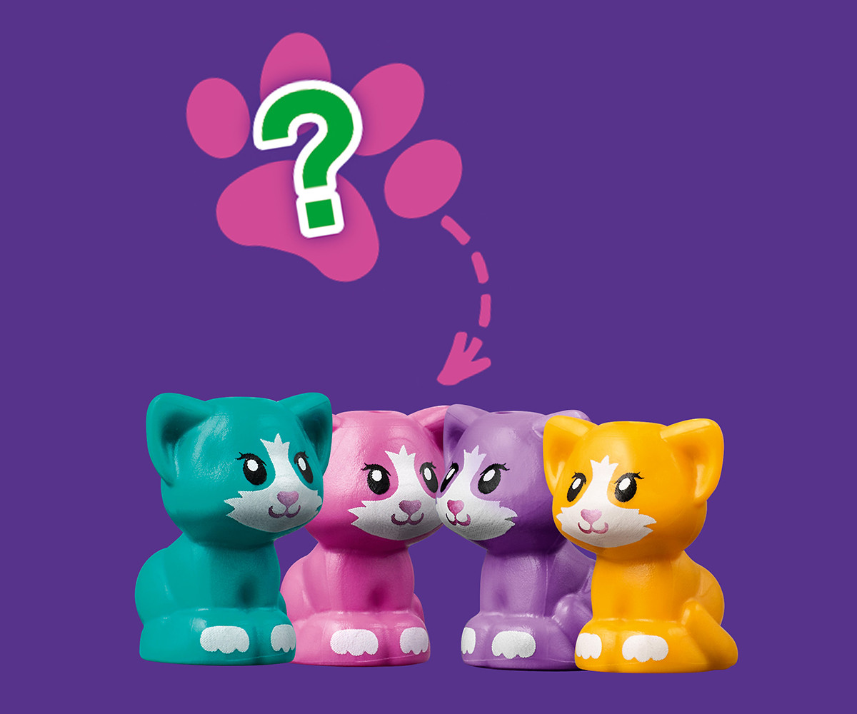 Игрален комплект конструктор ЛЕГО Friends 41665 - Кубчето с котка на ...