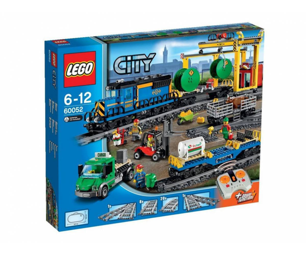 Lego city 60052 обзор