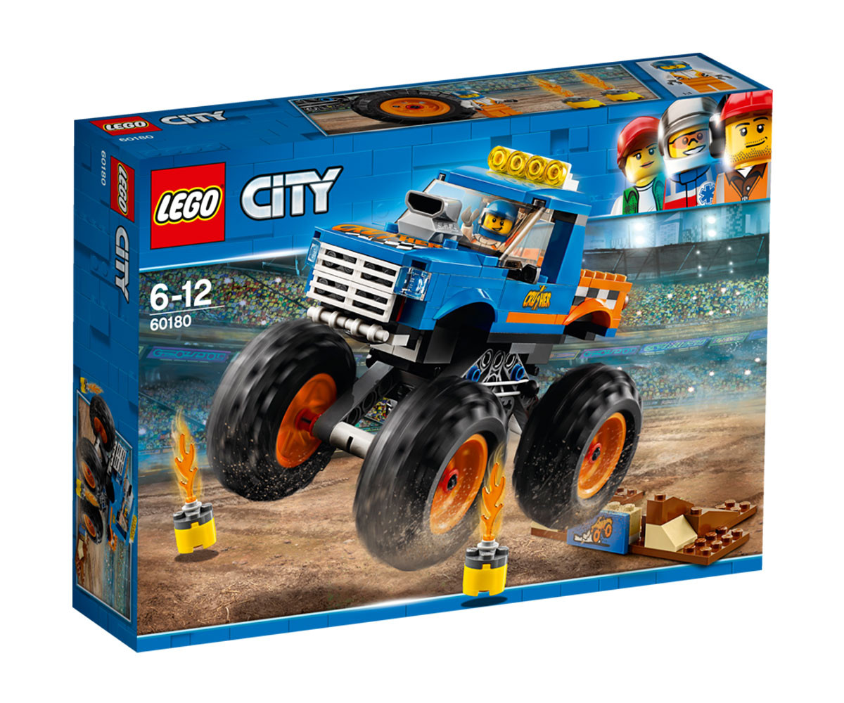 Lego City Great Vehicles 60180 Kamion Chudovishe Komsed