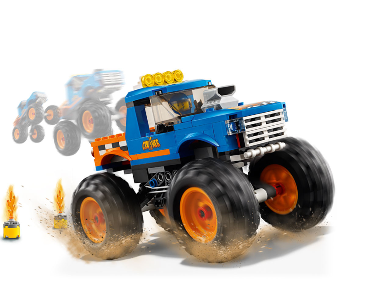 Lego City Great Vehicles 60180 Kamion Chudovishe Komsed