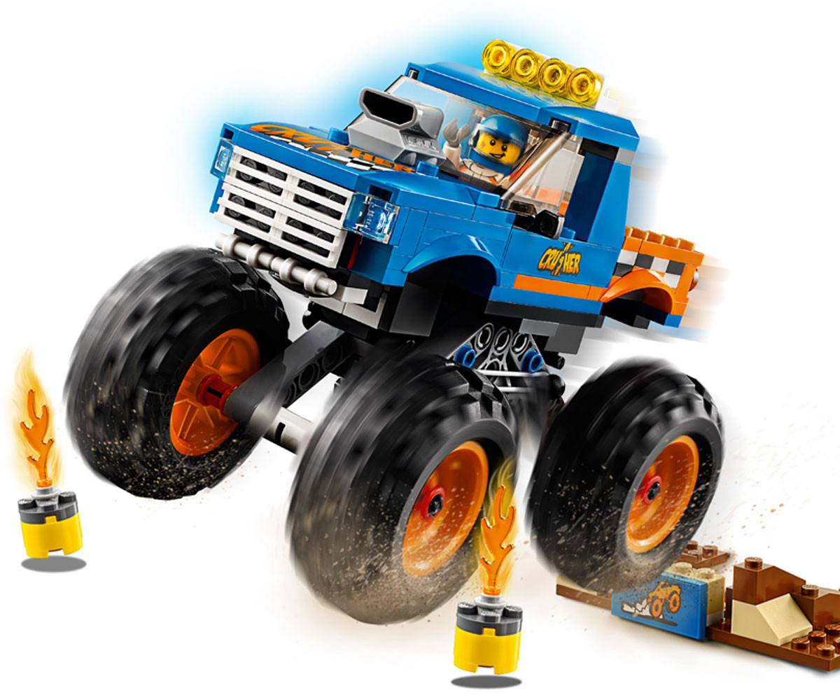 Lego City Great Vehicles 60180 Kamion Chudovishe Komsed