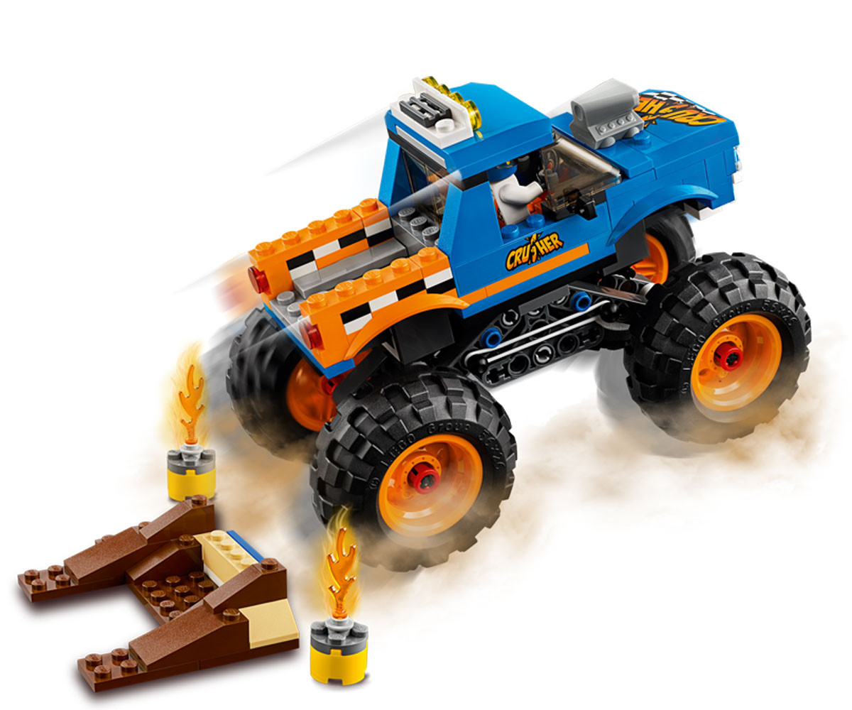 Lego City Great Vehicles 60180 Kamion Chudovishe Komsed