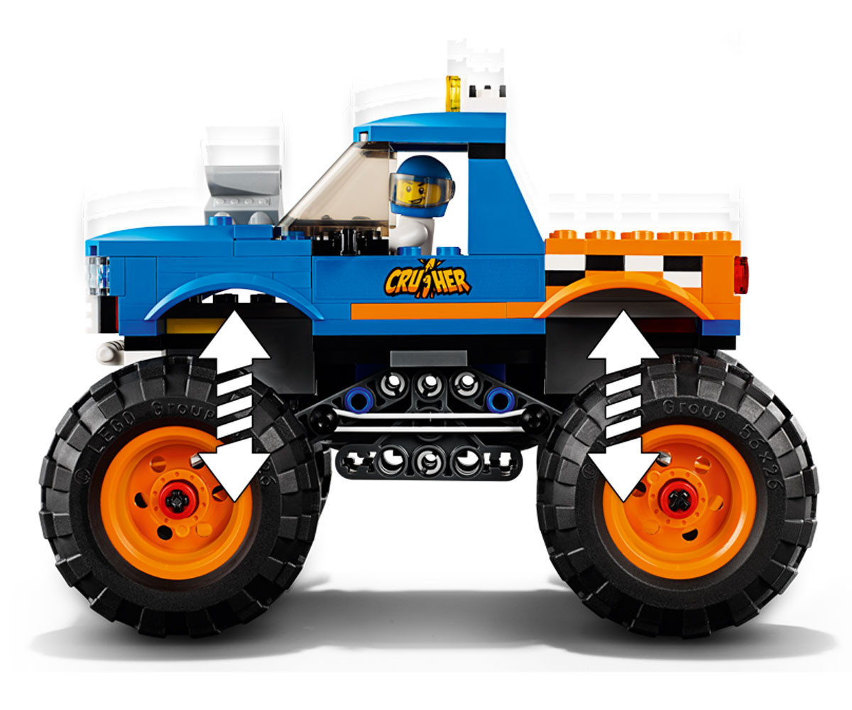 Lego City Great Vehicles 60180 Kamion Chudovishe Komsed