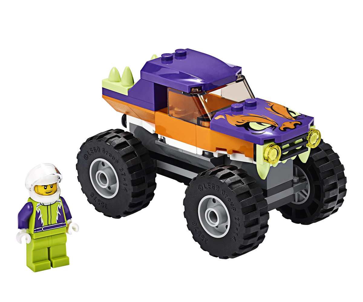 Конструктор lego city great vehicles монстр трак 60251 сколько деталей