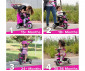 Smartrike 6500600 - 4-in-1 Swing DLX Toddler Tricycle Pink thumb 6