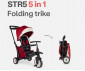 Smartrike 5055500 - STR™5 Folding Stroller Trike 7 in 1 Red thumb 14