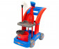 Детски комплект макси количка за почистване и аксесоари моп, кофа и метла Vileda, 50 см VLE00000 thumb 2