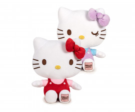 Giochi Preziosi 760026012 - Играчки Sanrio - Плюшена играчка за деца от детското филмче Хелоу Кити, 22 см, асортимент