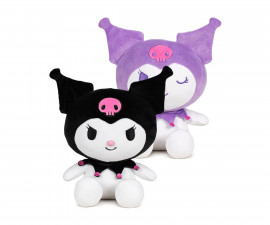 Giochi Preziosi 760025502 - Играчки Sanrio - Плюшена играчка за деца от детското филмче Хелоу Кити: Куроми, 16 см, асортимент