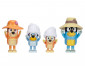 Famosa BLYA0000 - Bluey: Figure 4 pack Family Trip thumb 2
