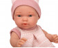 Arias - Мека кукла с аромат на ванилия 26 см, бебе с розова шапка и розова рокля 12114 thumb 2