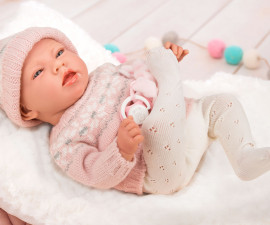 Arias - Мека кукла като истинско бебе с аромат на ванилия Дафни, 40 см 60592