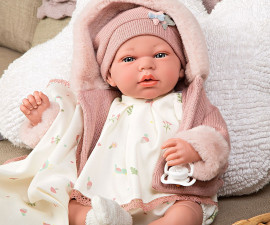 Arias - Мека кукла като истинско бебе Анди, 40 см 60682