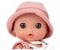 Arias - Мека кукла с аромат на ванилия 26 см, бебе с розова шапка и розова чанта 60818 thumb 2