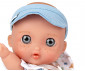 Arias - Мека кукла с аромат на ванилия 26 см, бебе със синя шапка-козирка 60818 thumb 2