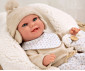 Arias - Мека кукла като истинско бебе с бежово одеялце, 35 см 60826 thumb 4
