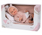 Arias - Мека кукла като истинско бебе с розово одеялце, 35 см 60827 thumb 2