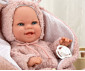 Arias - Мека кукла като истинско бебе с розово одеялце, 35 см 60827 thumb 4