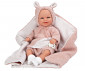 Arias - Мека кукла като истинско бебе с розово одеялце, 35 см 60827 thumb 6