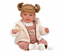 Arias - Мека кукла бебе Ириа със звуци, 45 см 65380