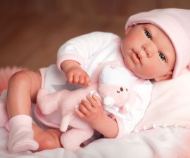 Arias - Мека кукла като истинско бебе с аромат на ванилия Гала, 40 см 98035