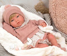Arias - Мека кукла като истинско бебе с аромат на ванилия Абрил, 40 см 98144