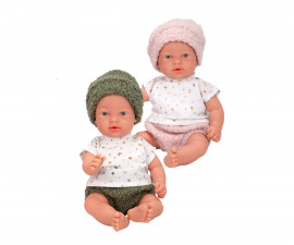 Arias - Мека кукла като истинско бебе с аромат на ванилия Инди с меко тяло и крайници от винил, 28 см, асортимент 60908