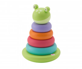 Играчки от дърво Sevi Trudi - Магнитна жаба за нареждане 82948