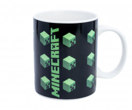 Stor 31366 - Young Adult Ceramic Changing Color Mug 11 Oz In Gift Box Minecraft Iconicmono