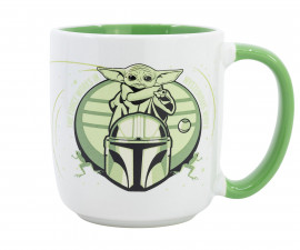 Stor 74988 - Young Adult Ceramic Elite Mug 13 Oz In Gift Box Grogu Mandalorian