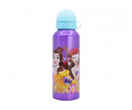 Stor 82060 - High Aluminium Bottle 530 Ml Princess Courageous Heart
