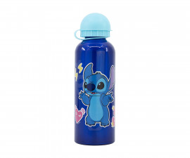 Stor 75060 - High Aluminium Bottle 530 Ml Stitch Palms
