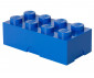 Кутия за съхранение на конструктор LEGO® - Тухличка 8, синя 40231731 thumb 2