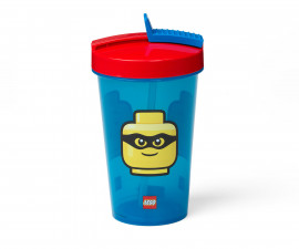 LEGO® чаша със сламка - Класическа, светло синя 40440001