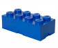 Кутия за съхранение на конструктор LEGO® - Тухличка 8, светло синя 40041736 thumb 2
