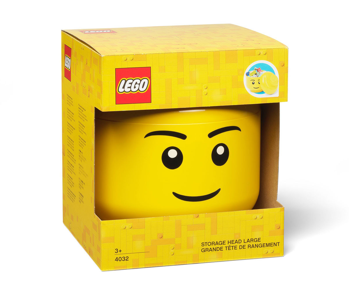 LEGO® кутия за съхранение - Голяма глава, момче 40321724