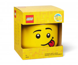 LEGO® кутия за съхранение - Голяма глава, плезещо се човече 40321726